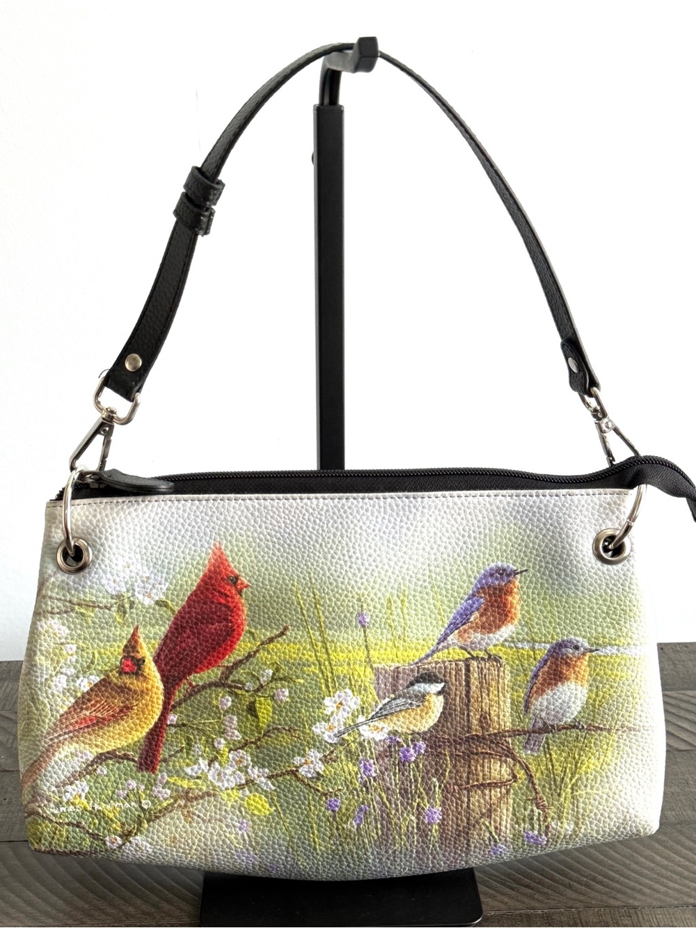 Purse with James Hautman "Spring Serenade" Art - Women’s Handbag